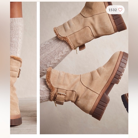 Free People Shoes - Free people fable faux fur boots